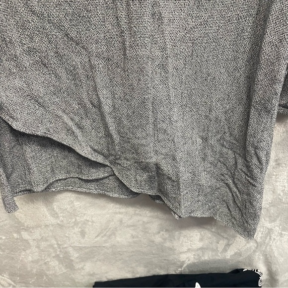 Toofan women’s asymmetric top cotton textured knit size medium lagenlook - Picture 3 of 6